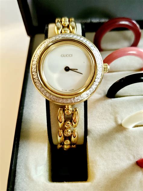 gucci round watch vintage|vintage Gucci watch for sale.